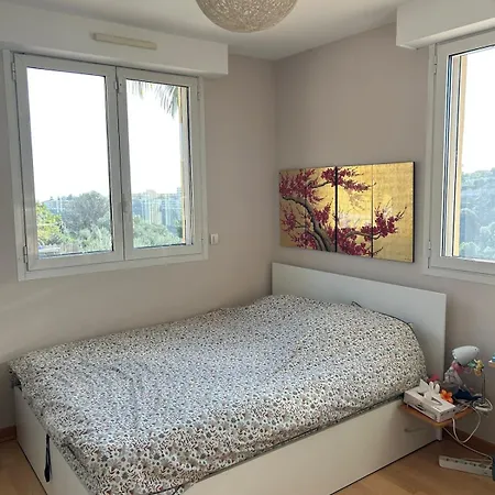 Avec Piscine Sur Les Collines De Bellet Appartement